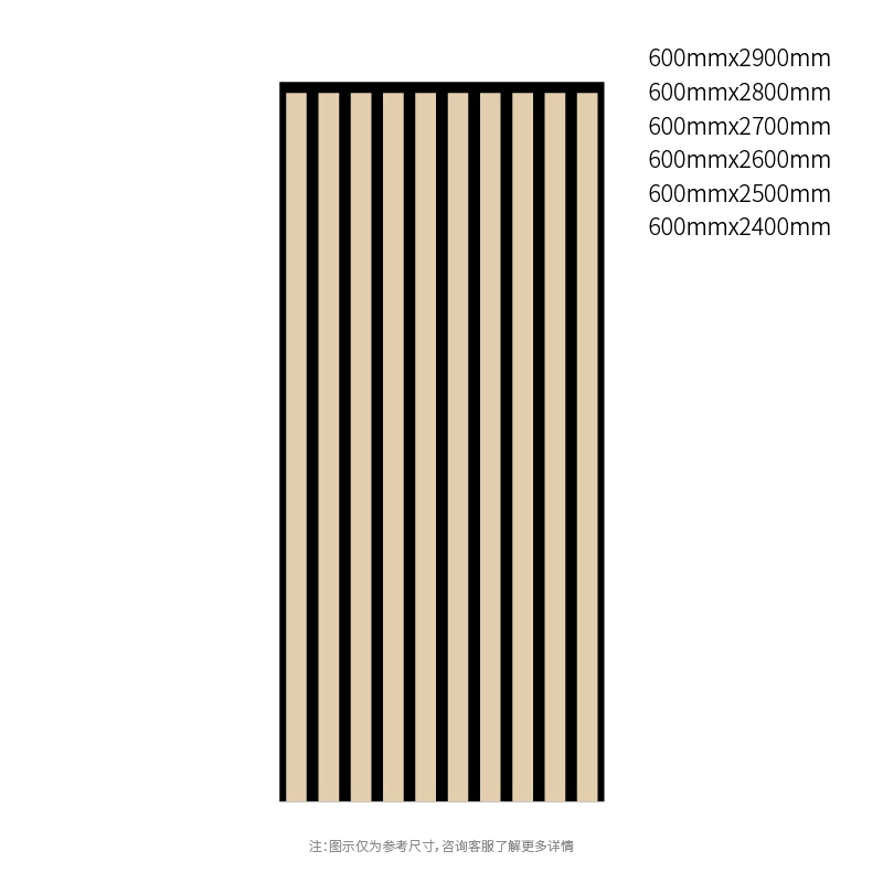Wat mécht Linear Holz Lamell PET akustesch Mauer Panelen eng Smart Wiel fir modern Interieur?