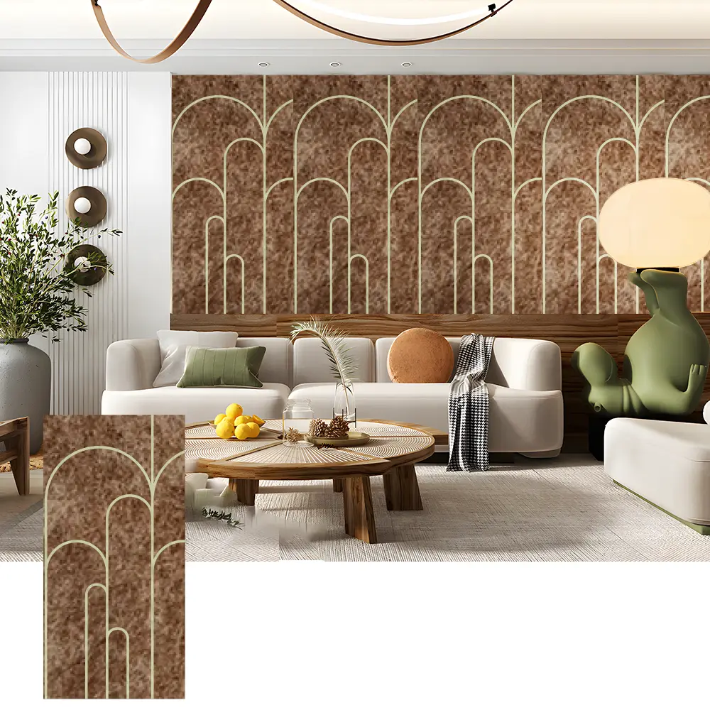 3D PET akustesch Mauer Brieder fir dekorativen Interieur 3D PET akustesch Mauer Brieder fir dekorativen Interieur