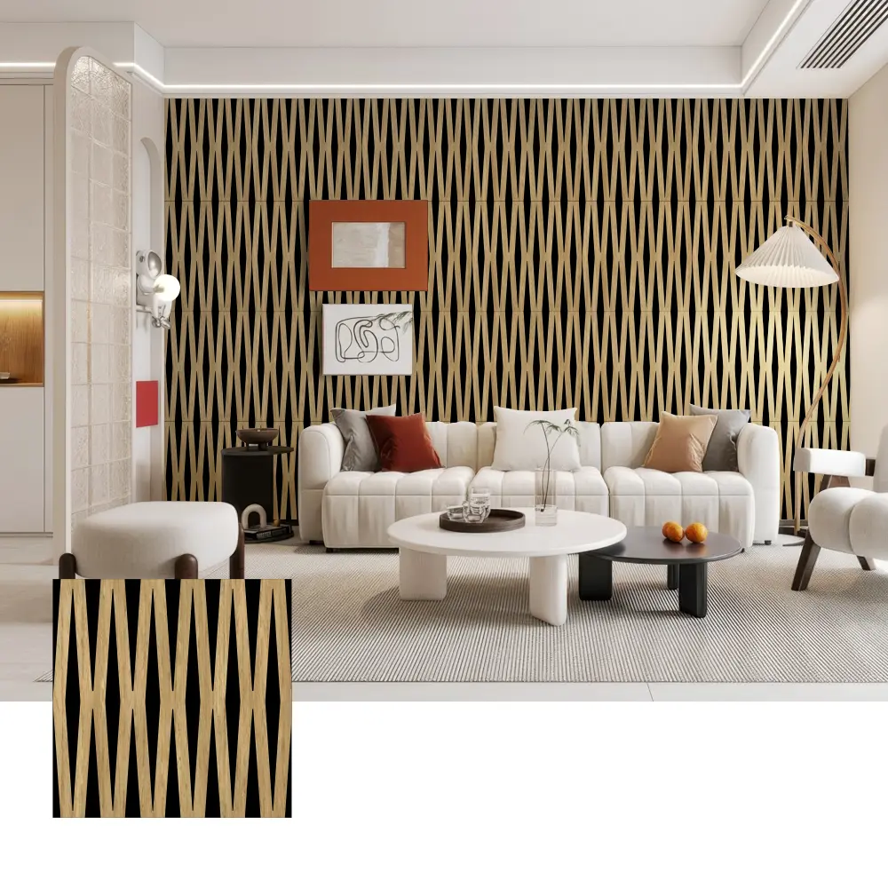 Akustesch Holz Panelen fir Büro an Interieur Raim Akustesch Holz Panelen fir Büro an Interieur Raim