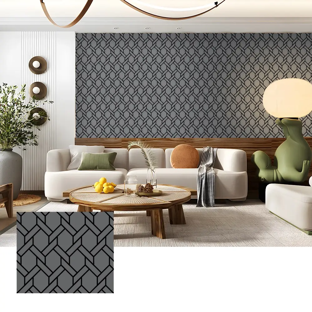 Akustesch Wood Veneer Mauer Brieder fir Home Theater Interieur Akustesch Wood Veneer Mauer Brieder fir Home Theater Interieur