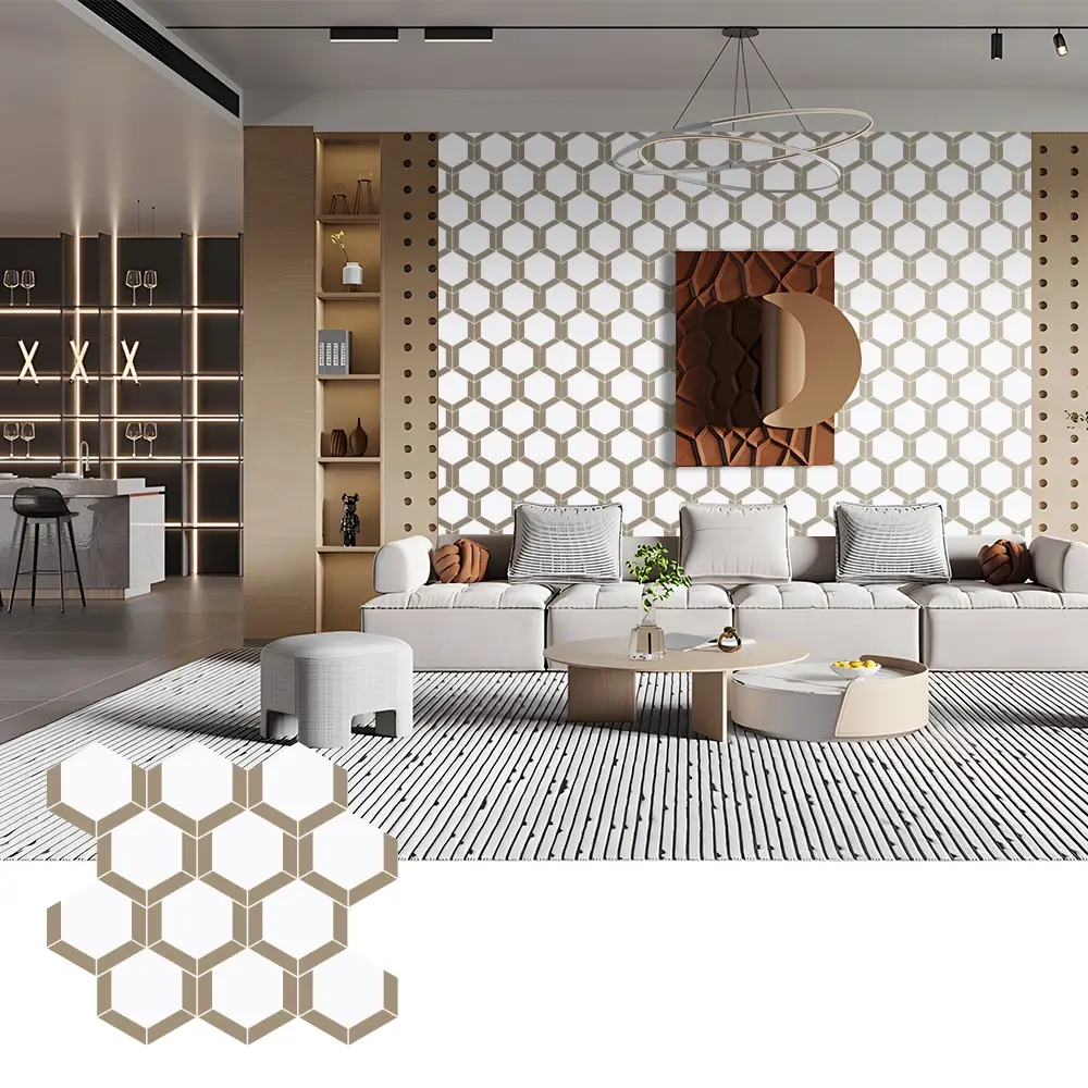 Einfach Installatioun PET Filt Akustik Panelen fir Mauerdekoratioun