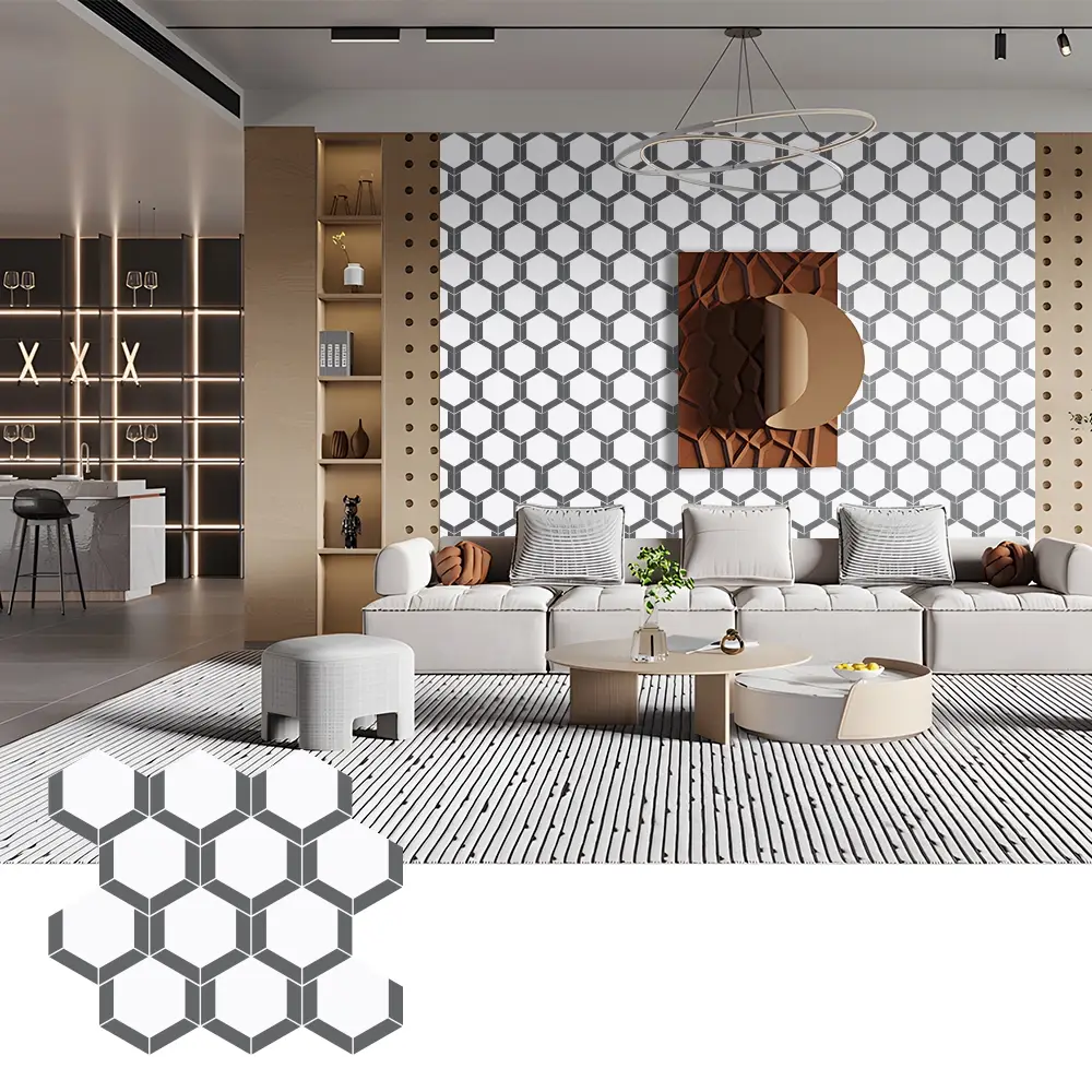 Einfach Installatioun PET Filt Akustik Panelen fir Mauerdekoratioun