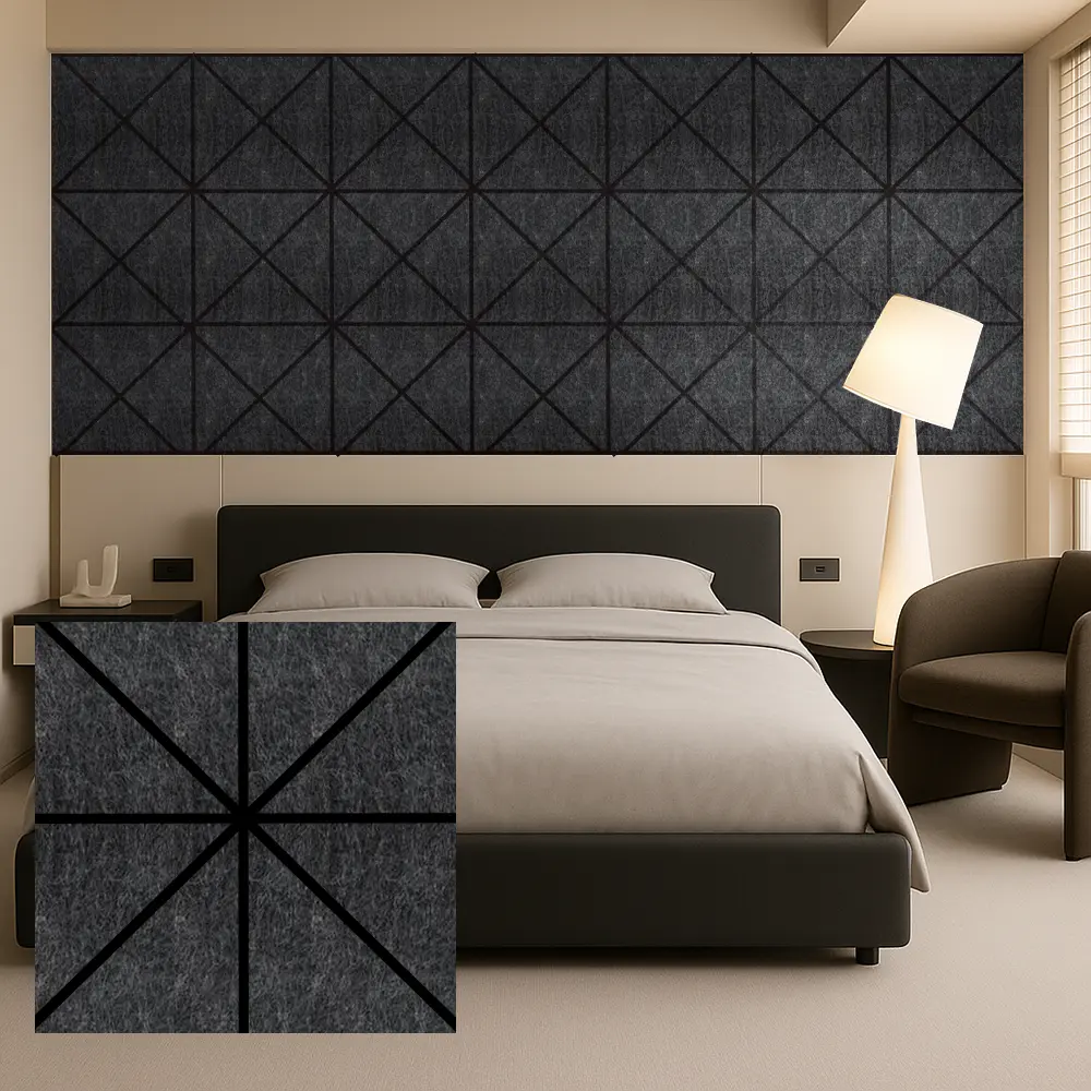 PET Felt akustesch Brieder fir Interieur Mauer Sound Kontrolléiere
