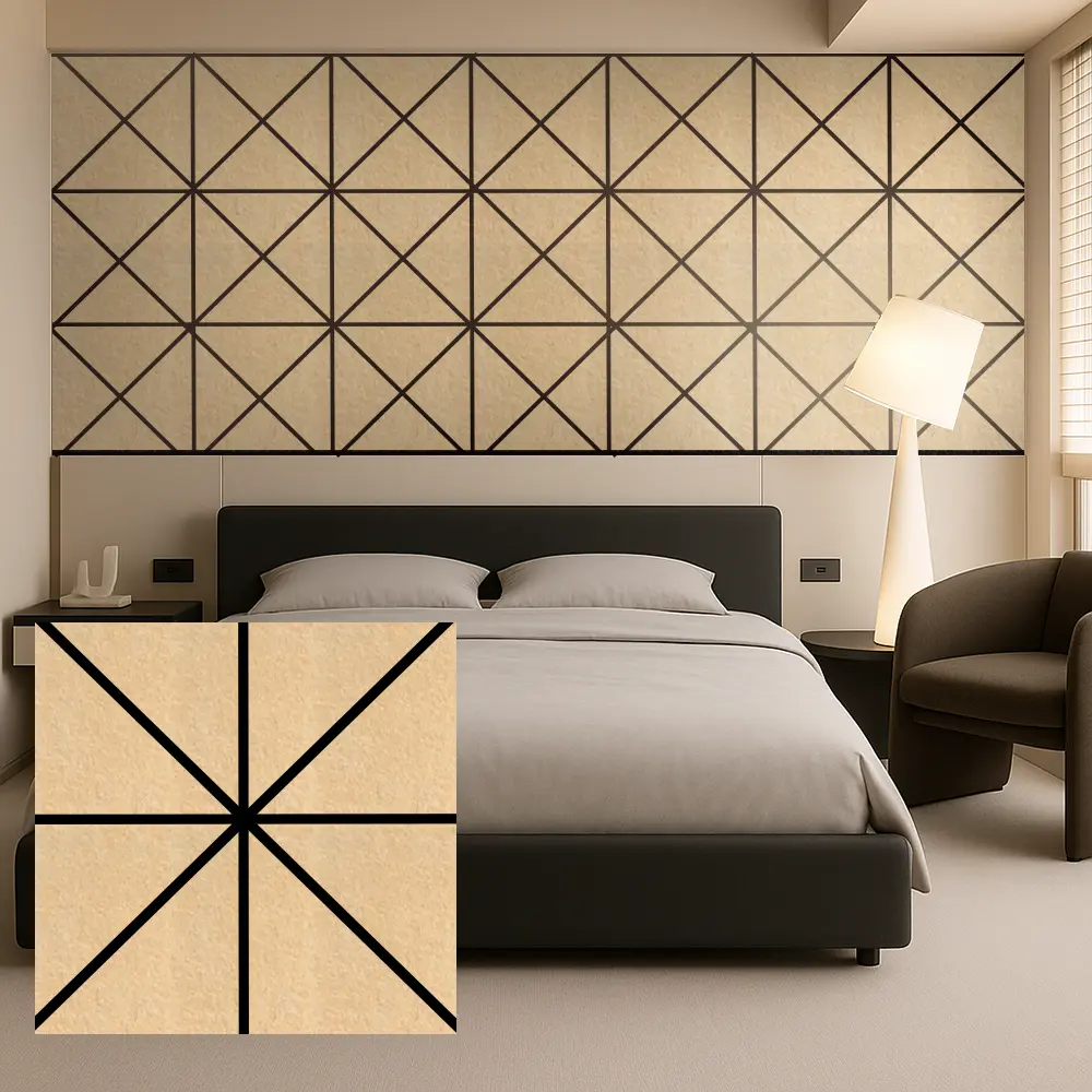 PET Felt akustesch Brieder fir Interieur Mauer Sound Kontrolléiere