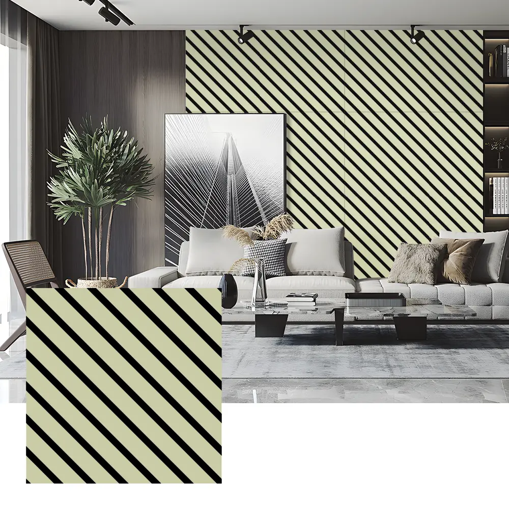 Schallabsorberende PET Felt Panels fir Bannenmaueren